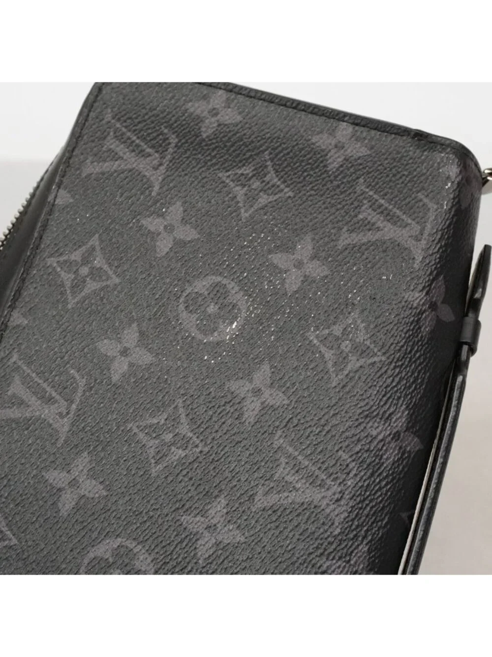 Louis Vuitton Wallet Monogram Eclipse Zippy XL Black